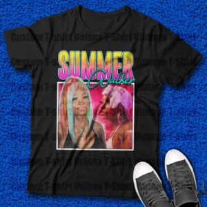 Summer Walker T Shirt Music Singer Merch