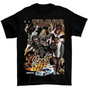 TRAVIS SCOTT T Shirt Merch Rapper Music