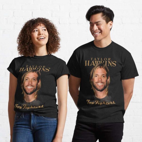 Taylor Hawkins Drummer Foo Fighters T Shirt