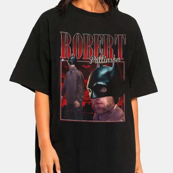 The Batman 2022 T Shirt Merch Robert Pattinson