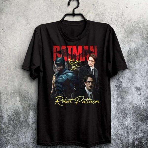 The Batman Movie 2022 T Shirt Robert Pattinson Merch