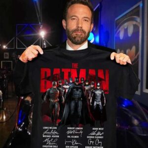 The Batman Signatures T Shirt Merch