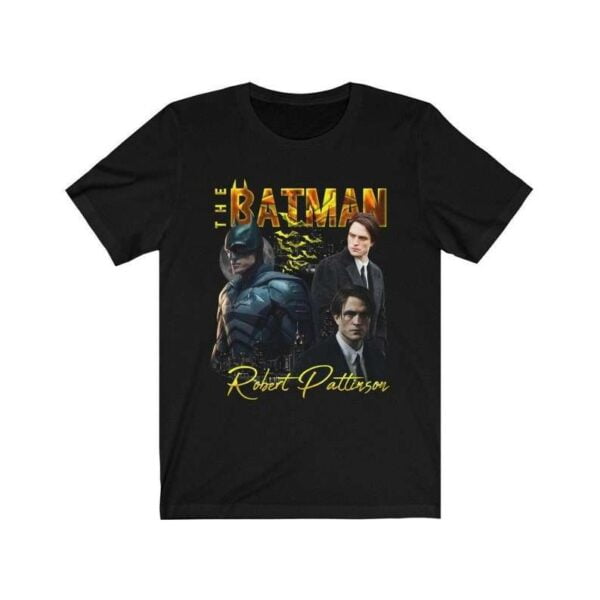 The Batman T Shirt Robert Pattinson Film Actor Movie Merch