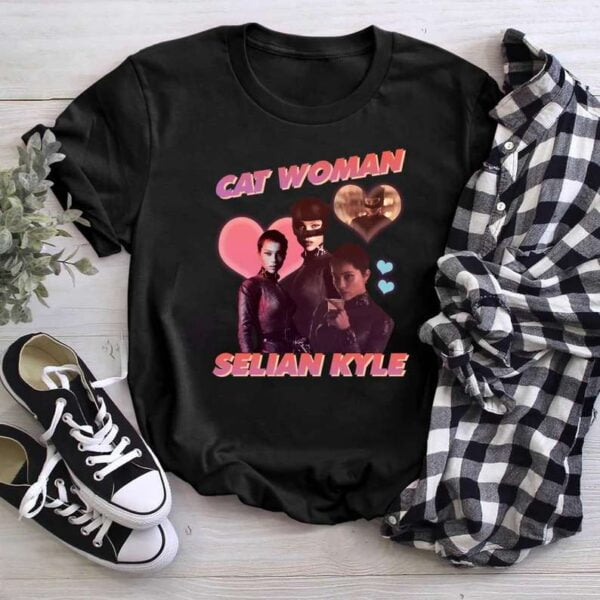 The Cat The Batman 2022 T Shirt Selina Kyle