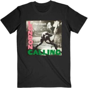 The Clash Band London Calling T Shirt Merch