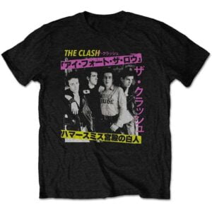 The Clash T Shirt Merch Rock Band London Calling Japan