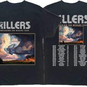 The Killers Imploding The Mirage Tour 2022 T Shirt