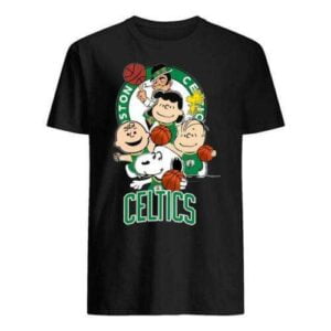 The Peanuts Boston Celtics T Shirt Merch