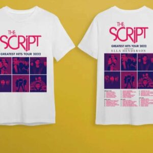 The Script Greatest Hits Tour 2022 T Shirt