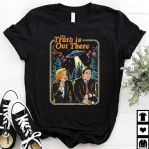 The X Files Mulder and Scully T Shirt Merch