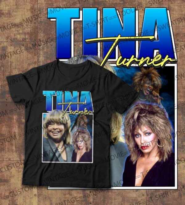 Tina Turner T Shirt Music Singer Merch