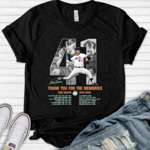 Tom Seaver 1944 2021 Signature New York Mets T Shirt Merch