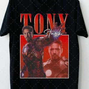 Tony Stark T Shirt Merch Actor