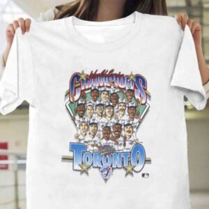 Toronto Blue Jays 1992 Champs Caricature T Shirt Merch