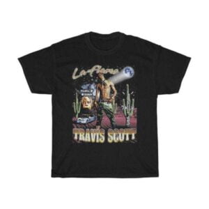 Travis Scott La Flame T Shirt Merch