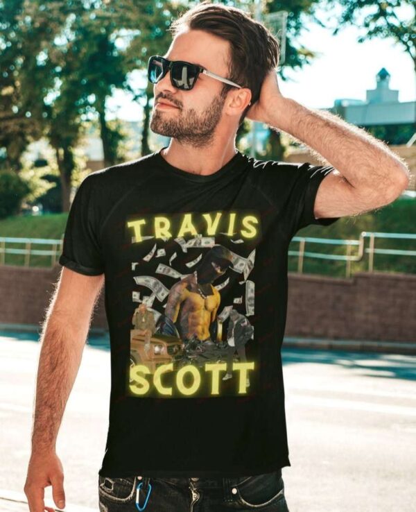 Travis Scott Merch T Shirt Rapper Music