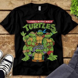 Turtles Team Teenage Mutant Ninja Turtles T Shirt