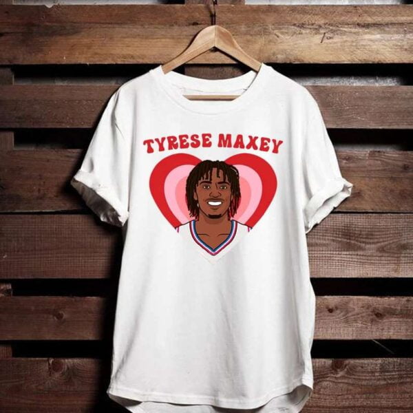 Tyrese Maxey Philadelphia T Shirt Merch