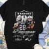 Vegas Raiders NFL Signatures T Shirt Merch