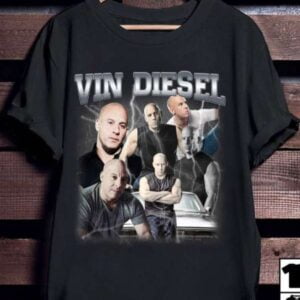 Vin Diesel T Shirt Merch Film Actor