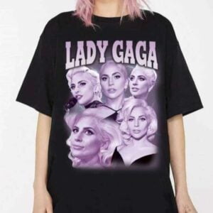 Vintage Lady Gaga Pop Singer T Shirt Merch