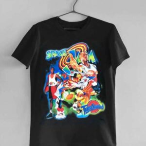 Vintage Style Space Jam T Shirt Merch