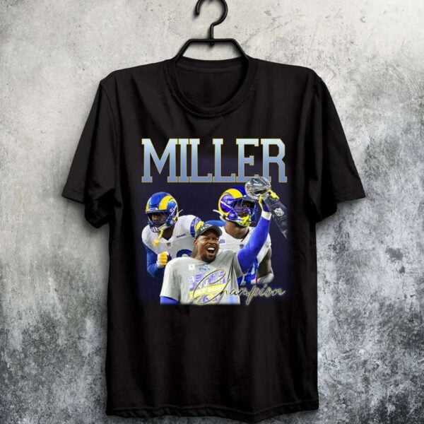 Von Miller Buffalo Bills T Shirt Merch