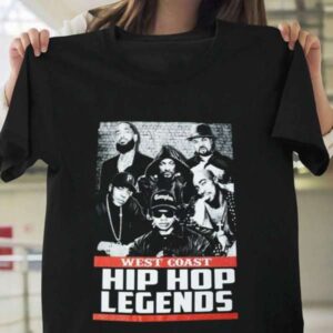 West Coast Hip Hop Legend T Shirt Merch