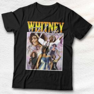Whitney Houston Merch Music Singer T Shirt