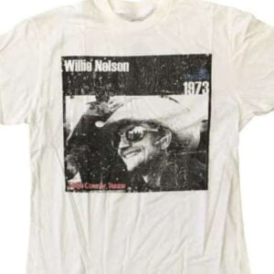 Willie Nelson Cowboy 1973 T Shirt Merch