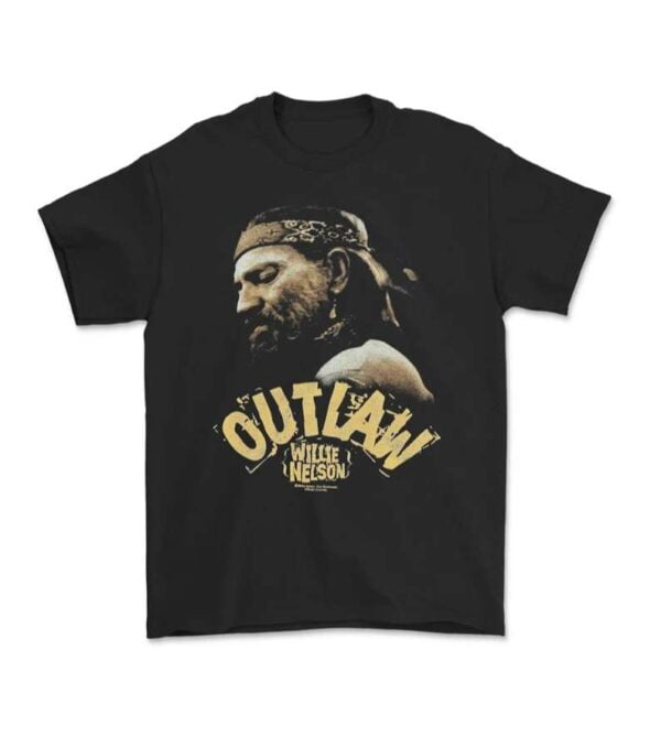 Willie Nelson Outlaw T Shirt Merch