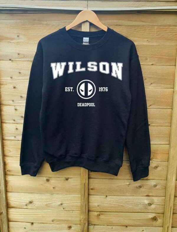 Wilson EST 1976 Deadpool Sweatshirt T Shirt