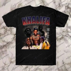 Wiz Khalifa Rap Hip Hop T Shirt Merch