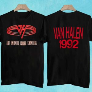 1992 Van Halen For Unlawful Carnal Knowledge Brockum T Shirt