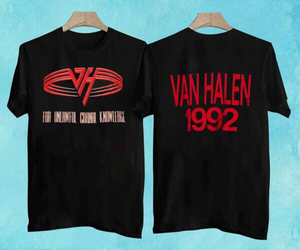 1992 Van Halen For Unlawful Carnal Knowledge Brockum T Shirt