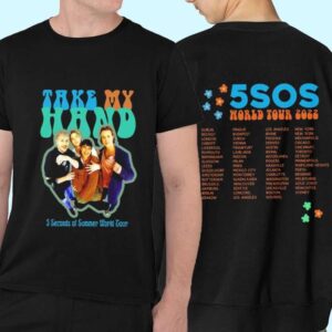 5SOS Take My Hand World Tour 2022 T Shirt