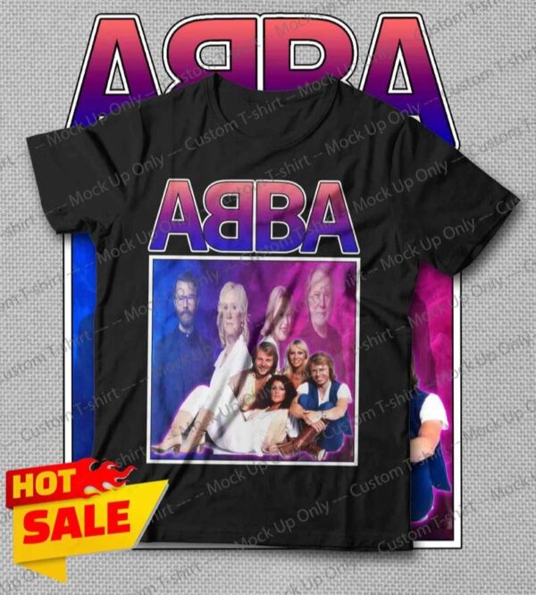 ABBA T Shirt Music Band