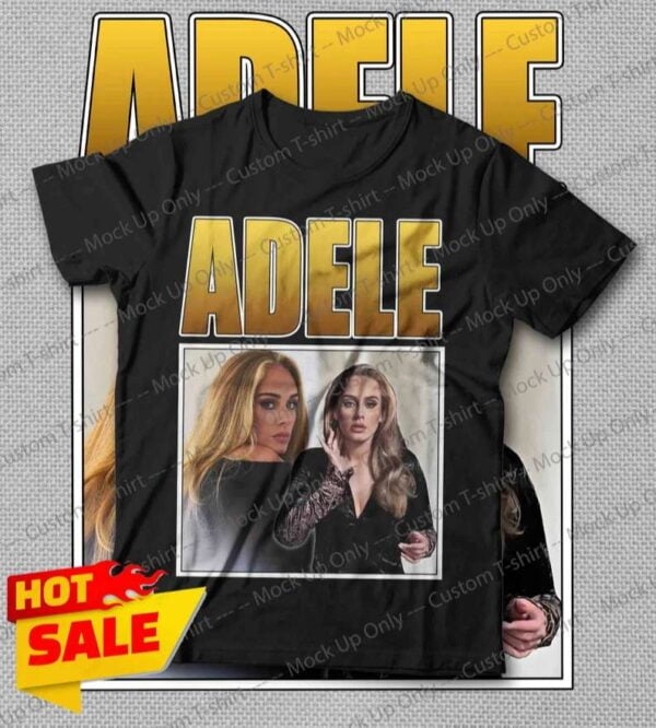 Adele T Shirt Music Singer Merch