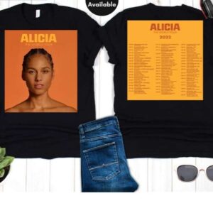 Alicia Keys The World Tour 2022 T Shirt