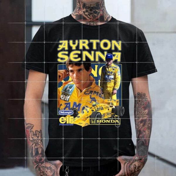 Ayrton Senna Legends Never Die T Shirt