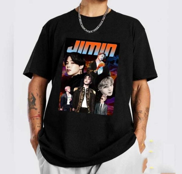 BTS Jimin JM T Shirt Music Singer
