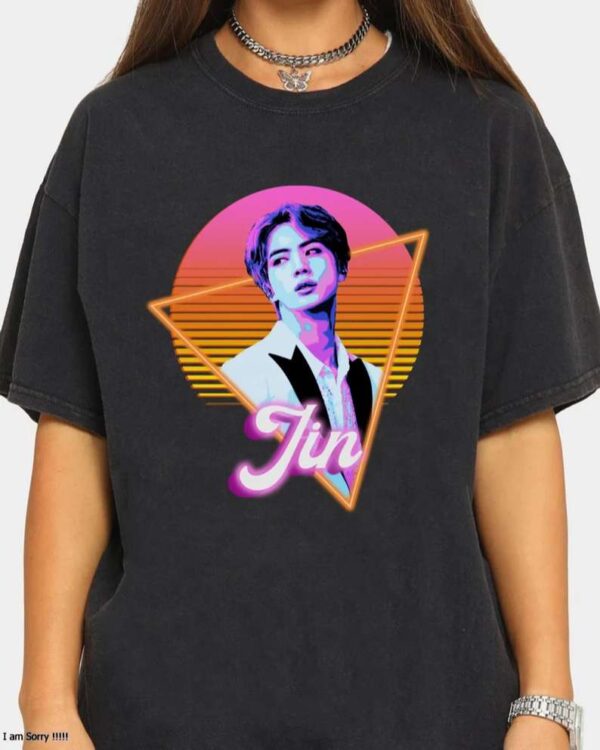 BTS Jin Kim Seokjin T Shirt Singer Music