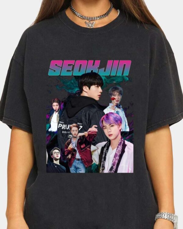 BTS Jin Seokjin T Shirt Music Singer