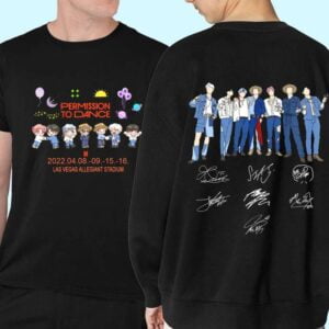 BTS Permission To Dance Las Vegas T Shirt