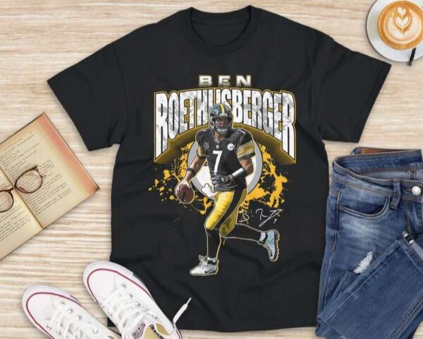 Ben Roethlisberger T Shirt Big Ben Pittsburgh Football