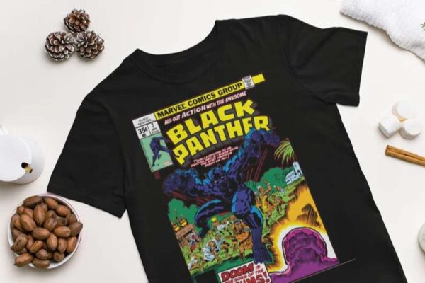 Black Panther Comics T Shirt