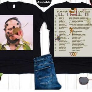 Bon Iver 2022 Tour T Shirt