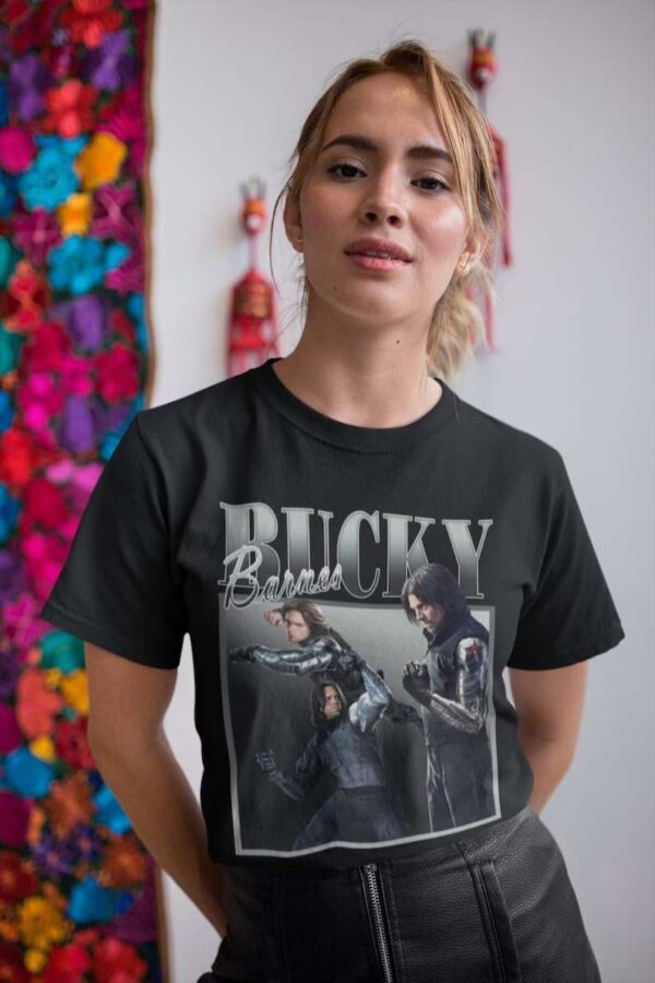Bucky Barnes T Shirt Sebastian Stan Fans