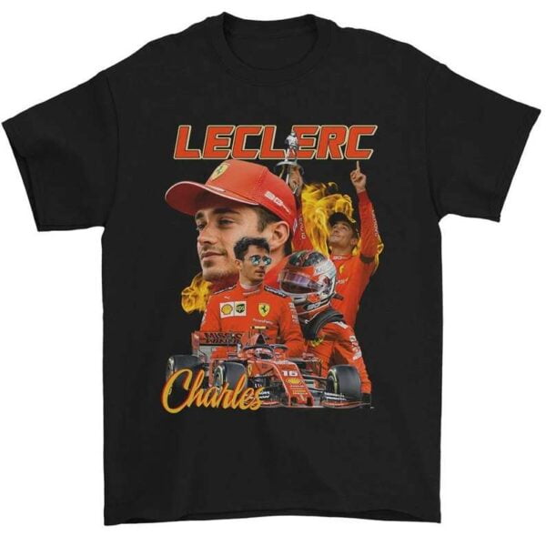 Charles Leclerc Scuderia Ferrari T Shirt