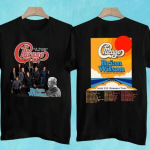 Chicago And Brian Wilson Summer Tour 2022 T Shirt